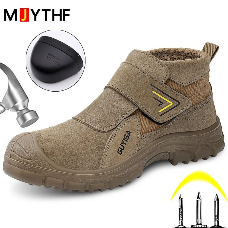 TitanGuard AntiScald Industrial Safety Work Shoes For Men 0