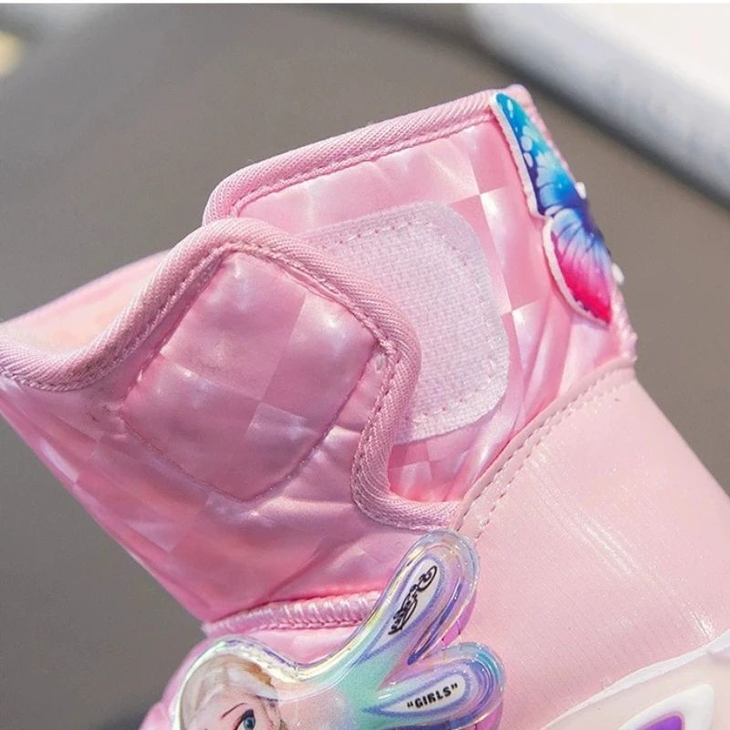 FrozenMagic Waterproof Plush Winter Boots For Girls 5