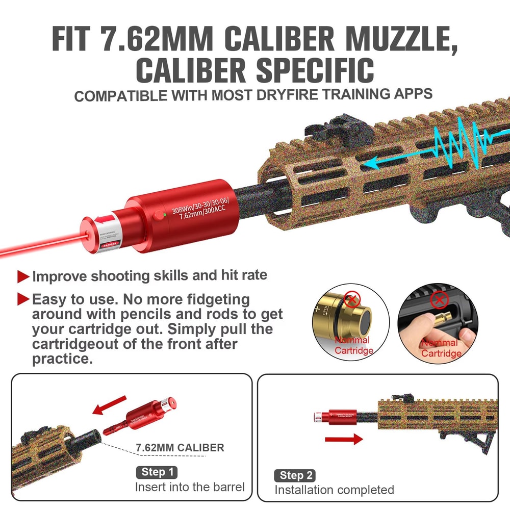 MagnaBeam Pro Magnetic Laser Target Training Cartridge 3