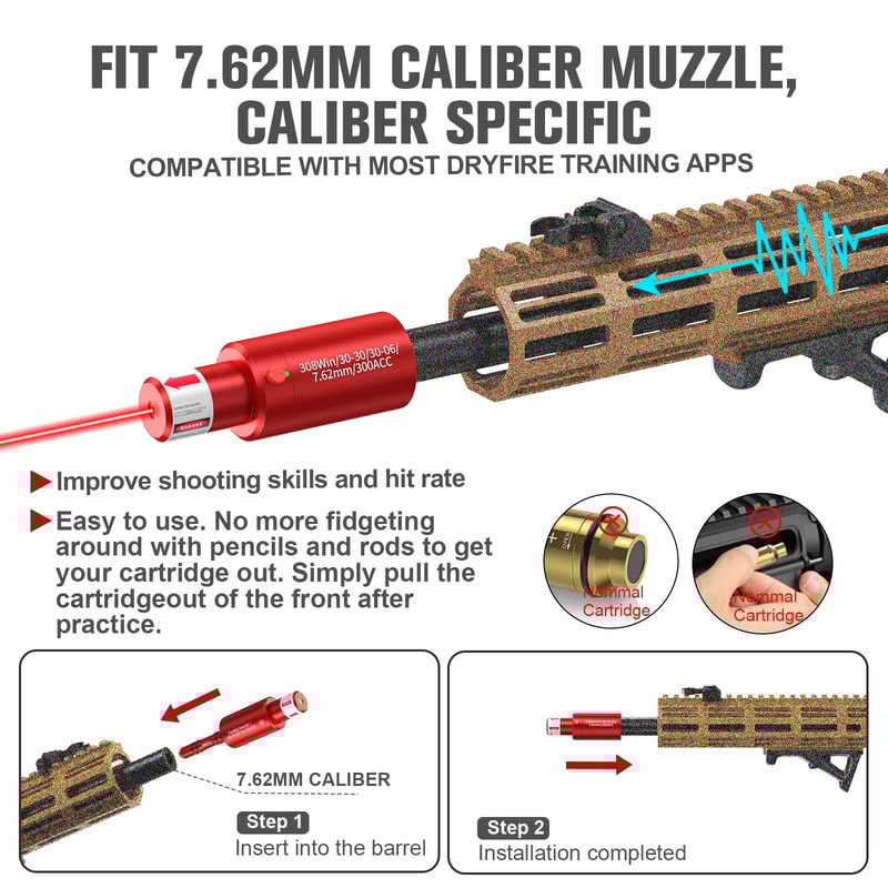 MagnaBeam Pro Magnetic Laser Target Training Cartridge 3