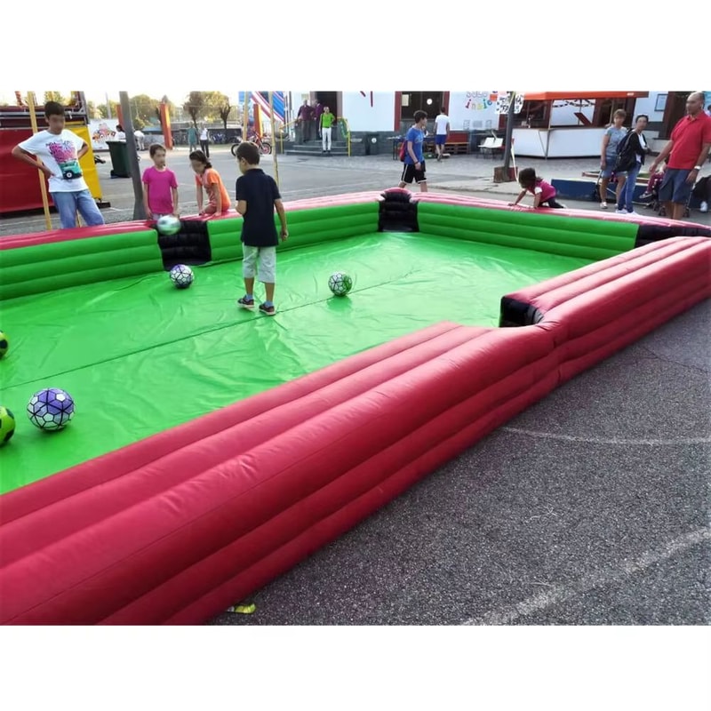 MegaPlay Giant Inflatable SoccerPool Game Court For Outdoor Fun 1
