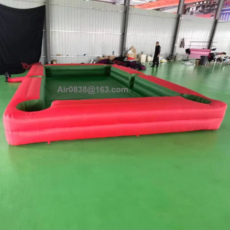MegaPlay Giant Inflatable SoccerPool Game Court For Outdoor Fun 2