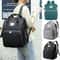 MamaEase Large Capacity Mommy Diaper Backpack With Baby Bed Changing Mat 5