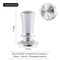 Calibrated Constant Pressure Espresso Tamper 515458mm Stainless Steel Tool 15