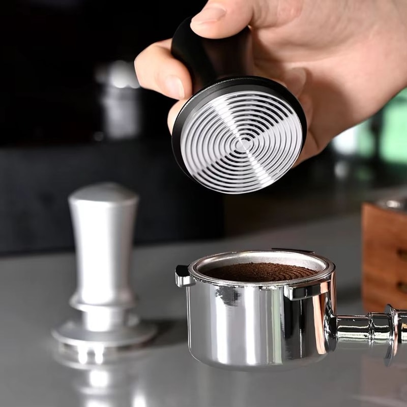 Calibrated Constant Pressure Espresso Tamper 515458mm Stainless Steel Tool 2