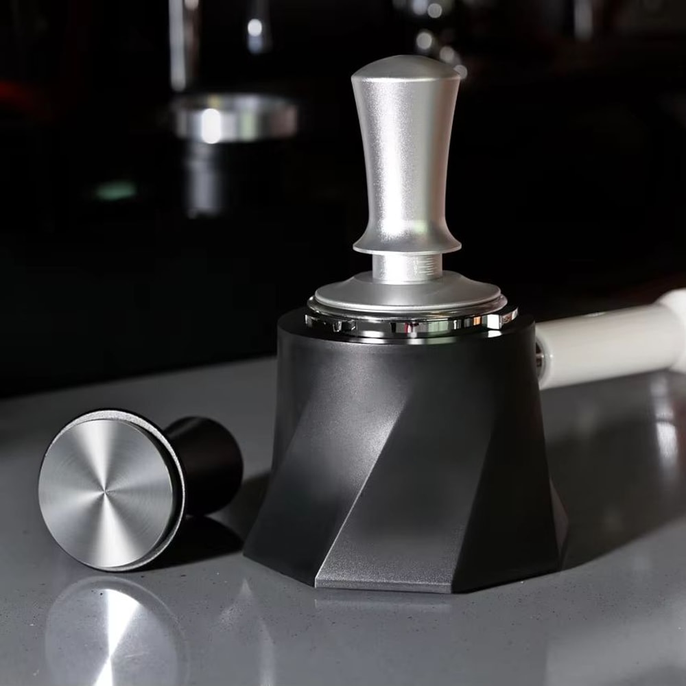 Calibrated Constant Pressure Espresso Tamper 515458mm Stainless Steel Tool 3