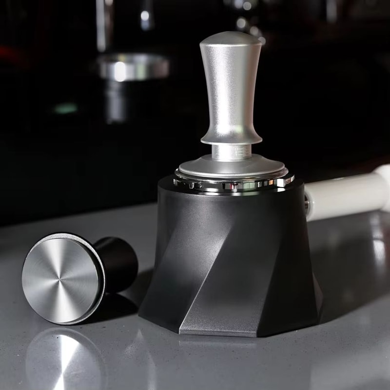 Calibrated Constant Pressure Espresso Tamper 515458mm Stainless Steel Tool 3