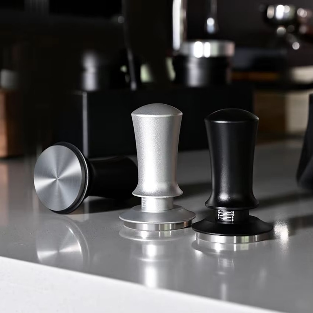 Calibrated Constant Pressure Espresso Tamper 515458mm Stainless Steel Tool 4