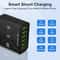 Vumpach 6Port QC 30 Fast USB Charger Adapter With Interchangeable Plugs EU US UK KR 3