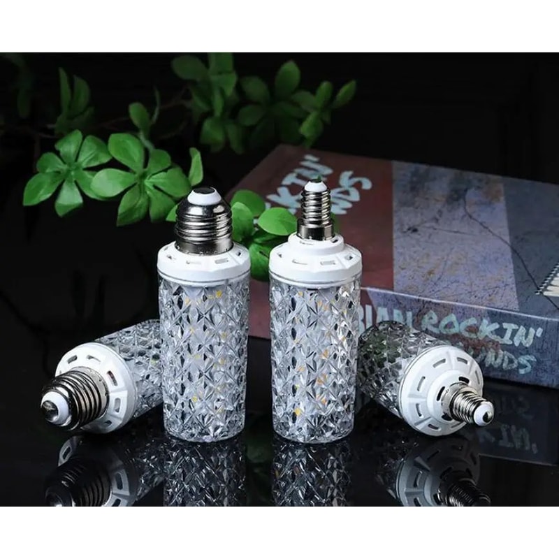 No Flicker LED Corn Bulb 5730 SMD High Output Lamp AC85265V E27 E14 B22 5