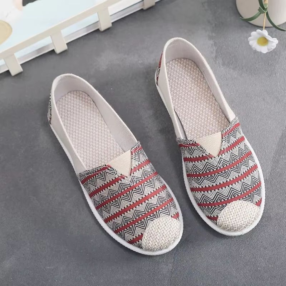 Breathable Mesh Lightweight Casual Womens SlipOn Flats Fisherman Shoes 13