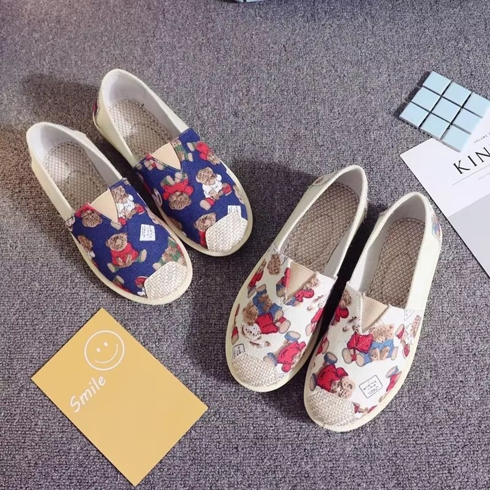 Breathable Mesh Lightweight Casual Womens SlipOn Flats Fisherman Shoes 1