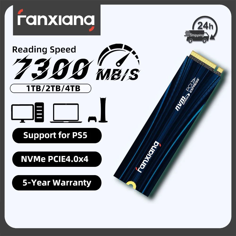 Fanxiang S880E PCIe 40 NVMe M2 2280 SSD For PS5 And High Performance Laptops 0