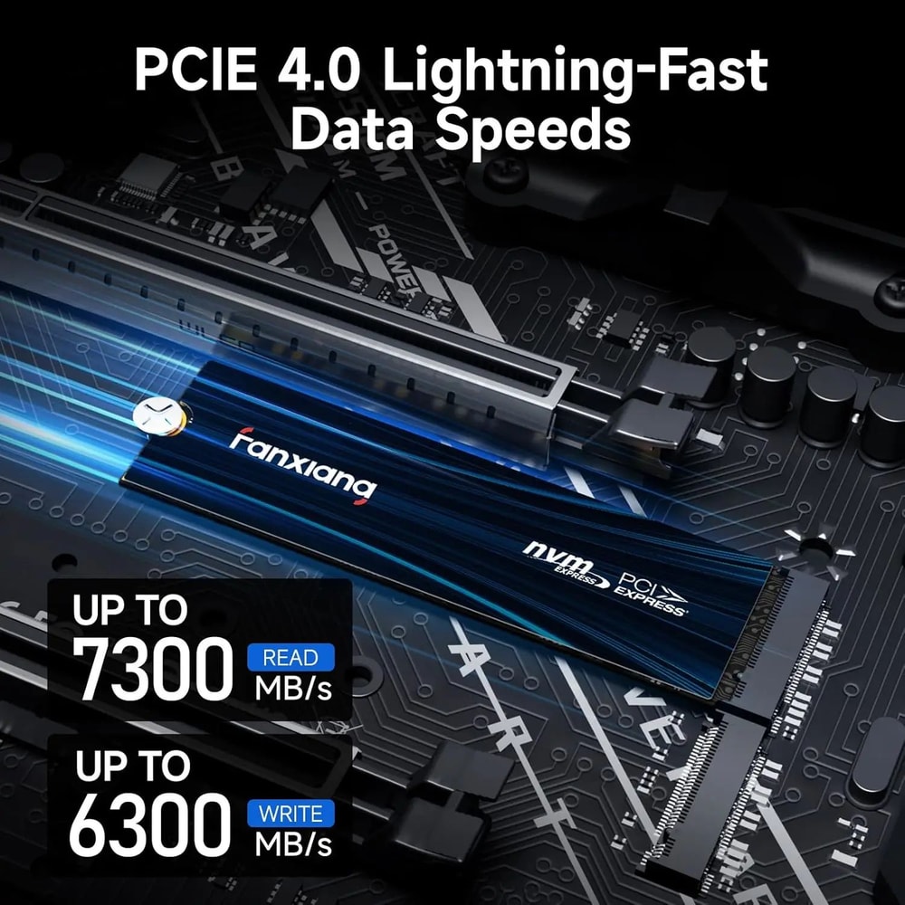 Fanxiang S880E PCIe 40 NVMe M2 2280 SSD For PS5 And High Performance Laptops 1