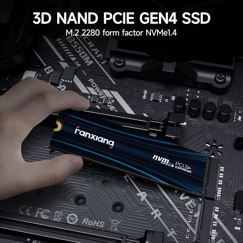 Fanxiang S880E PCIe 40 NVMe M2 2280 SSD For PS5 And High Performance Laptops 2