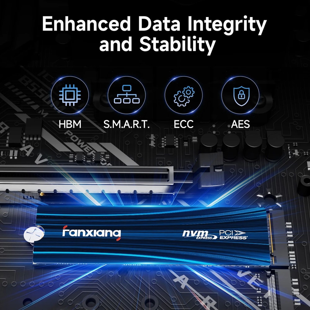 Fanxiang S880E PCIe 40 NVMe M2 2280 SSD For PS5 And High Performance Laptops 4
