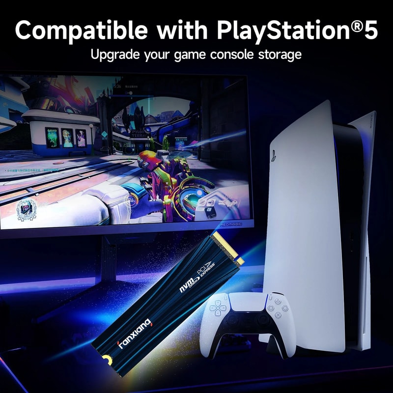 Fanxiang S880E PCIe 40 NVMe M2 2280 SSD For PS5 And High Performance Laptops 5