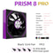 METALFISH PRISM 8 PRO 120mm ARGB Case Fan 5V 3 Pin Sync Quiet Cooling 1200RPM 7