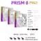 METALFISH PRISM 8 PRO 120mm ARGB Case Fan 5V 3 Pin Sync Quiet Cooling 1200RPM 8