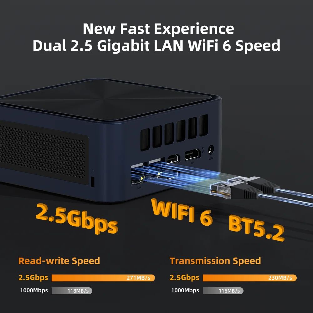 ZXIPC Ryzen Mini PC Compact Desktop With DDR5 And 4K Support 3