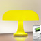Minimalist Modern Orange Mushroom Table Lamp Danish Designer Style 14