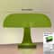 Minimalist Modern Orange Mushroom Table Lamp Danish Designer Style 23