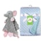Personalized Newborn Baby Blanket Custom Name Stroller Sleeping Animal Security Towel Gift Set 9