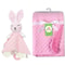 Personalized Newborn Baby Blanket Custom Name Stroller Sleeping Animal Security Towel Gift Set 13