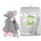 Personalized Newborn Baby Blanket Custom Name Stroller Sleeping Animal Security Towel Gift Set 25