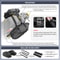 Rhinowalk Waterproof Motorcycle Saddle Bags 2 Piece Universal Side Pannier Set 476gal 740gal 1268ga 4