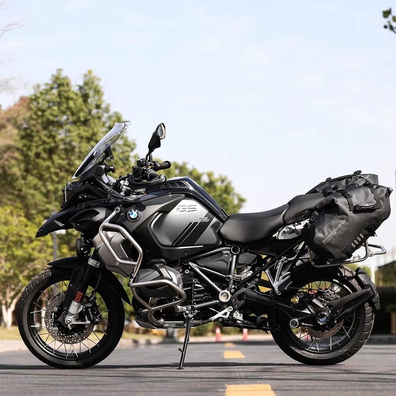 Rhinowalk Waterproof Motorcycle Saddle Bags 2 Piece Universal Side Pannier Set 476gal 740gal 1268ga 5