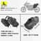 Rhinowalk Waterproof Motorcycle Saddle Bags 2 Piece Universal Side Pannier Set 476gal 740gal 1268ga 7