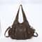 Angelkiss PU Leather Womens Handbag Shoulder Bag Large Fashion Satchel 9