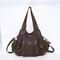 Angelkiss PU Leather Womens Handbag Shoulder Bag Large Fashion Satchel 9
