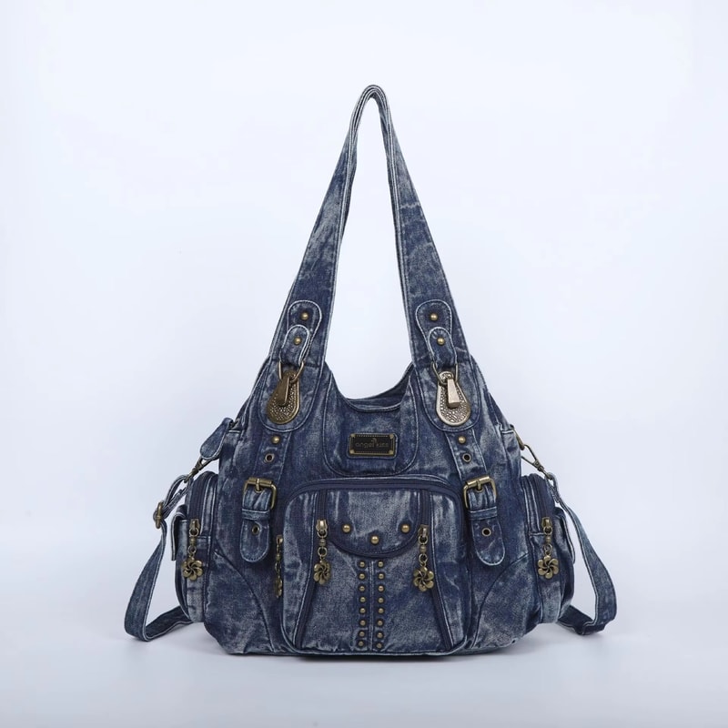 Angelkiss PU Leather Womens Handbag Shoulder Bag Large Fashion Satchel 3