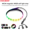 5V ARGB Flexible Motherboard Light Bar 26 LED Silicone Strip 3 Pin 4 Pin Sync Ready 6