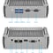 XCY Fanless Industrial Mini PC Intel Core I74500U Dual LAN Dual RS232 WiFi Windows Linux 6