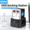GODO SATA To USB 30 Hard Drive Docking Station For 25 35in HDD SSD With 12V3A Power Adapter 6