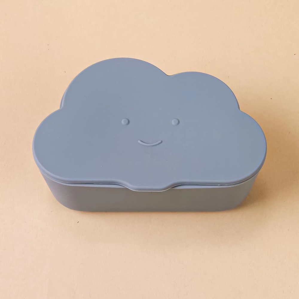 TYRY HU BPA Free Kids Silicone Food Storage Box With Lid Portable Baby Snack Cup 7