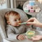 4 Fl Oz Silicone Baby Food Storage Container Reusable Freezer Safe Infant Snack Puree Pot 0