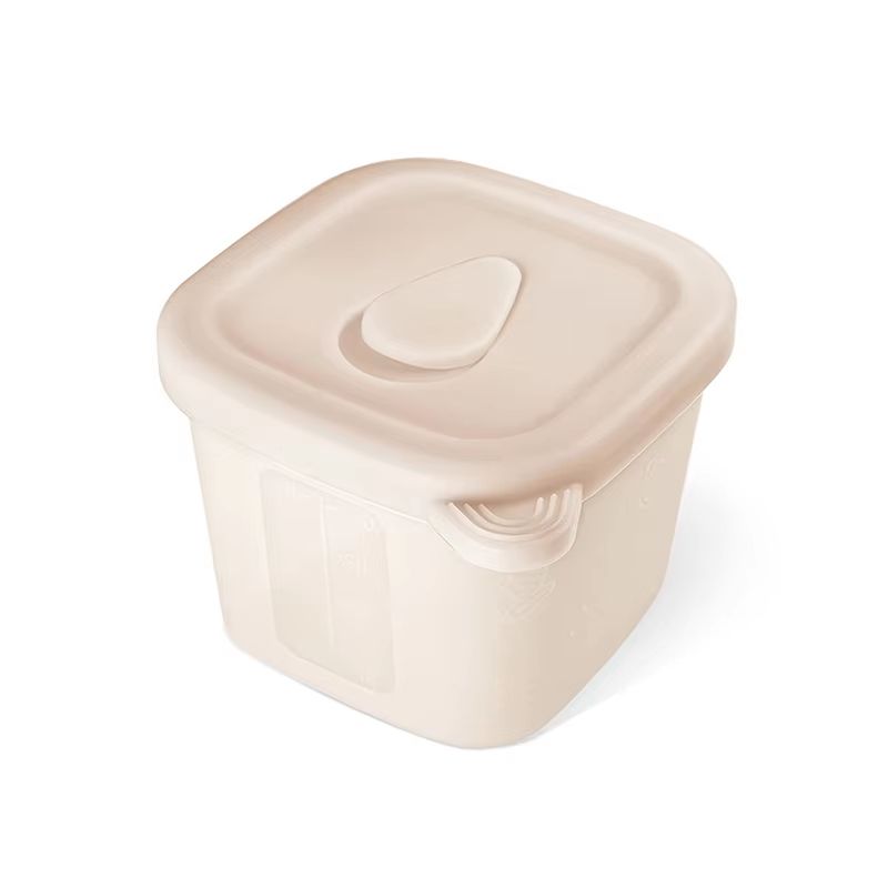 4 Fl Oz Silicone Baby Food Storage Container Reusable Freezer Safe Infant Snack Puree Pot 2