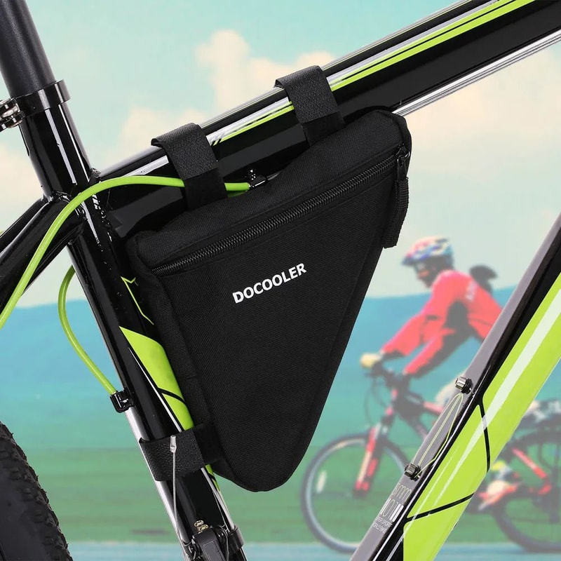 Docooler Triangle Bike Frame Bag Cycling Front Tube Pouch For MTB Road Commuting 4