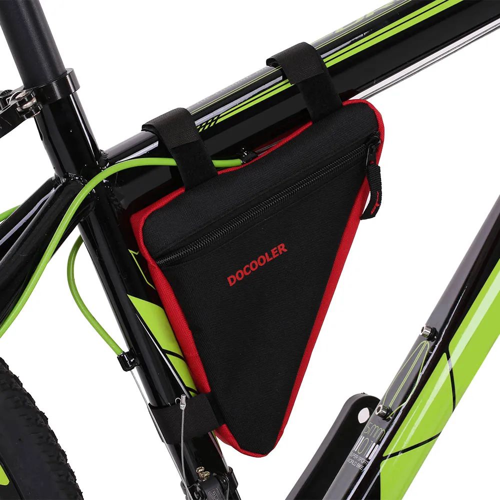 Docooler Triangle Bike Frame Bag Cycling Front Tube Pouch For MTB Road Commuting 5
