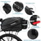 Large Capacity Waterproof Bike Rear Carrier Bag Foldable Trunk Pannier Basket Tote 3