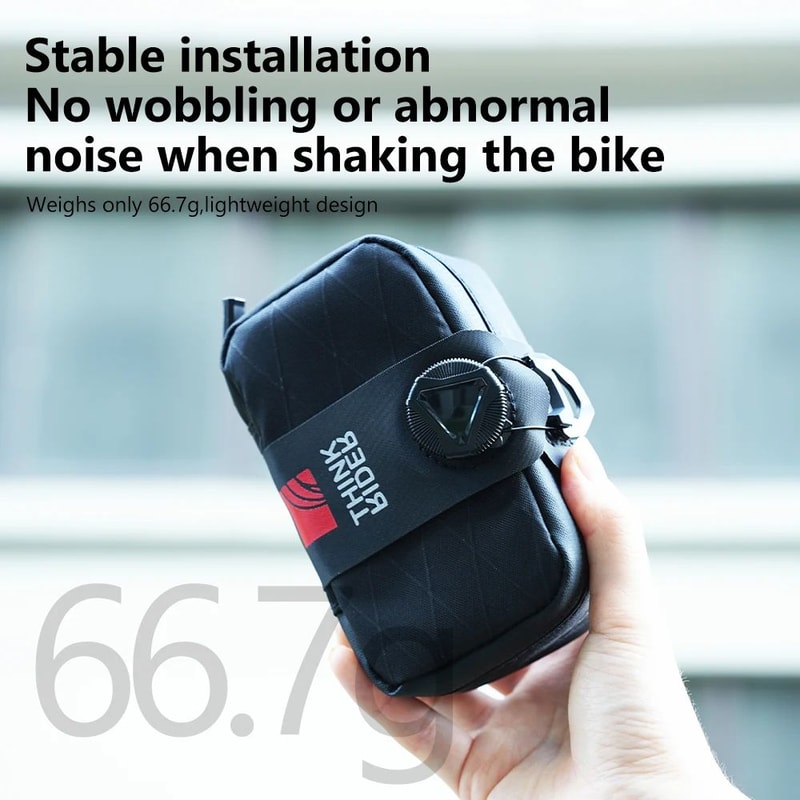 ThinkRider 04 L Bicycle Saddle Tool Bag Portable Mini Tail Bag With Reflective Strip 3