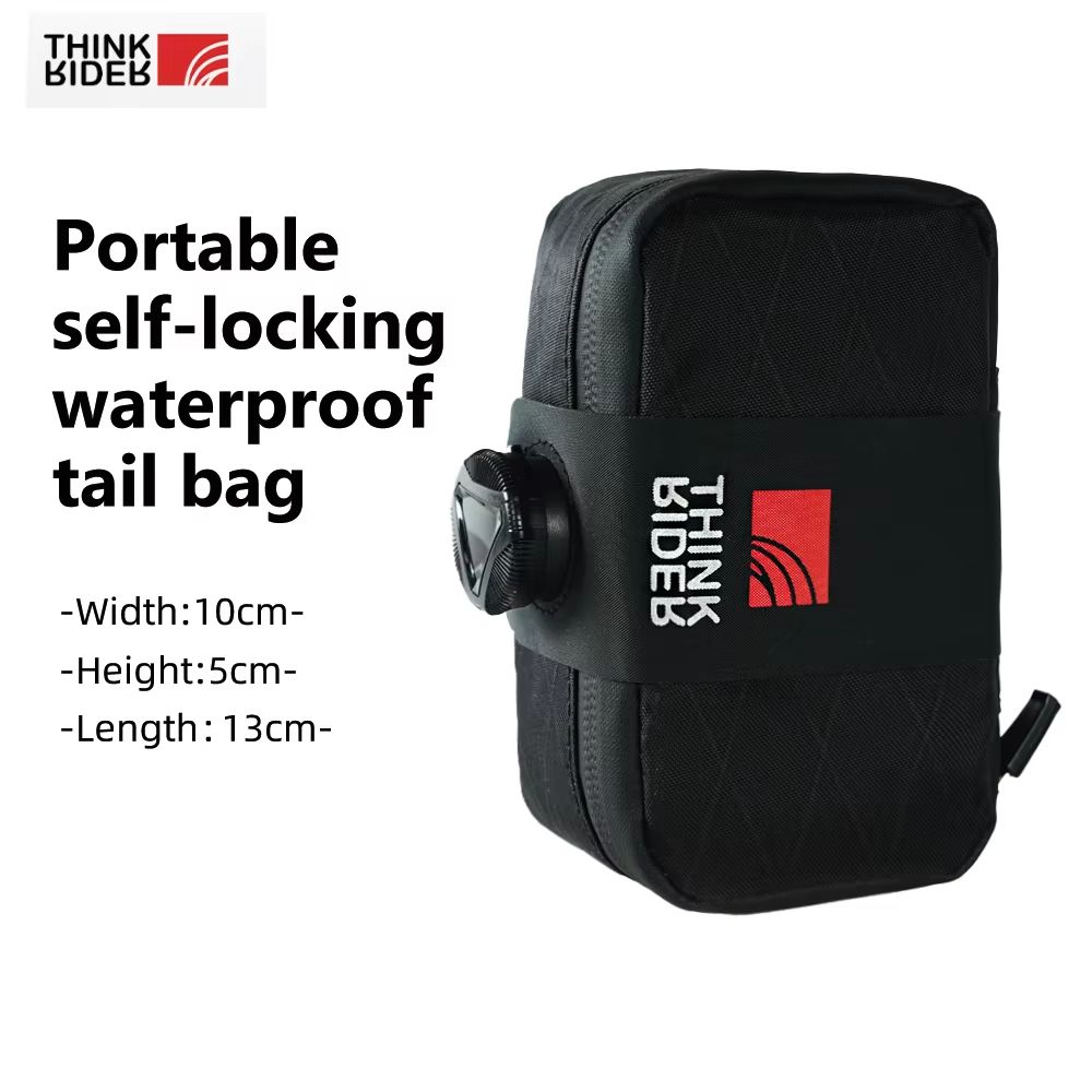 ThinkRider 04 L Bicycle Saddle Tool Bag Portable Mini Tail Bag With Reflective Strip 6