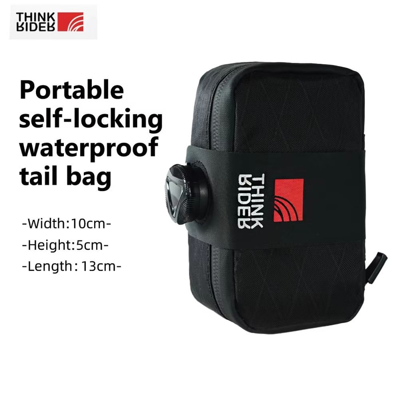ThinkRider 04 L Bicycle Saddle Tool Bag Portable Mini Tail Bag With Reflective Strip 6