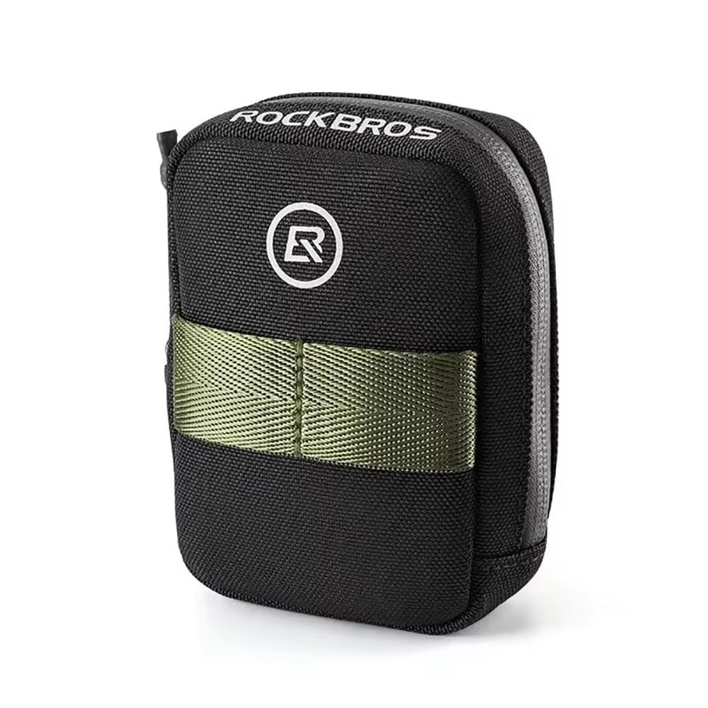 ROCKBROS Mini Bike Saddle Bag Waterproof Compact MTB And Road UnderSeat Pouch 9