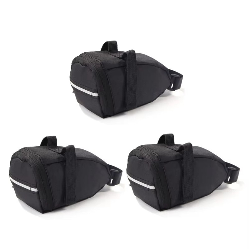 Universal 1L Waterproof Bike Saddle Bag MultiFunction MTB And Road Rear Storage Pouch 8
