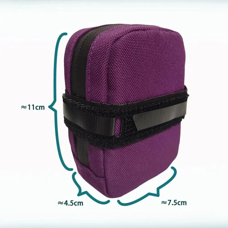 Mini Lightweight Bike Tail Bag Portable Cycling Saddle Tool Bag 1